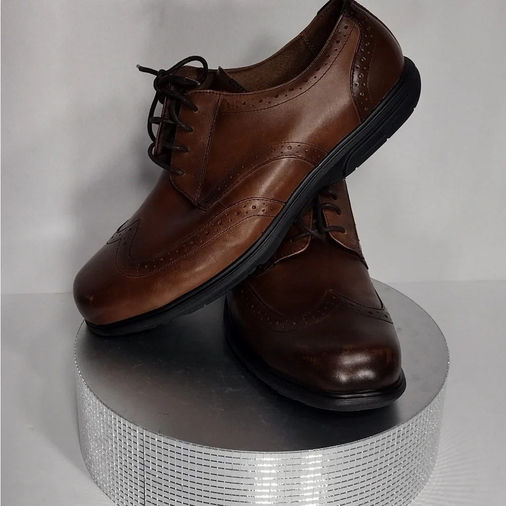Florshiem Classic Brown Leather Men's size 13 EEE brand new w out box and tags